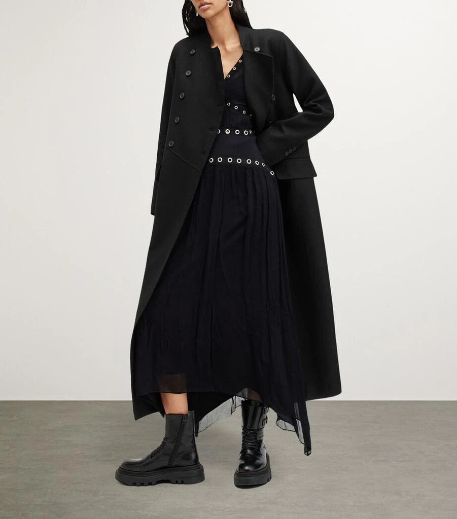 ALL SAINTS Wool-Blend Blaize Coat 3