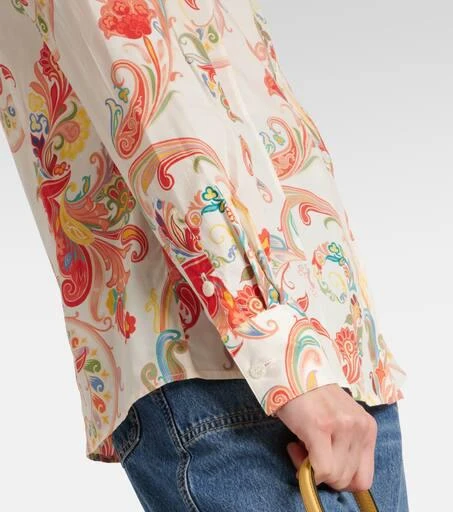 ETRO Paisley cotton-blend shirt 5