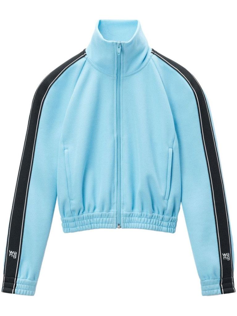 Alexander Wang COACHES TRACK JACKET IN NYLON - Jackets