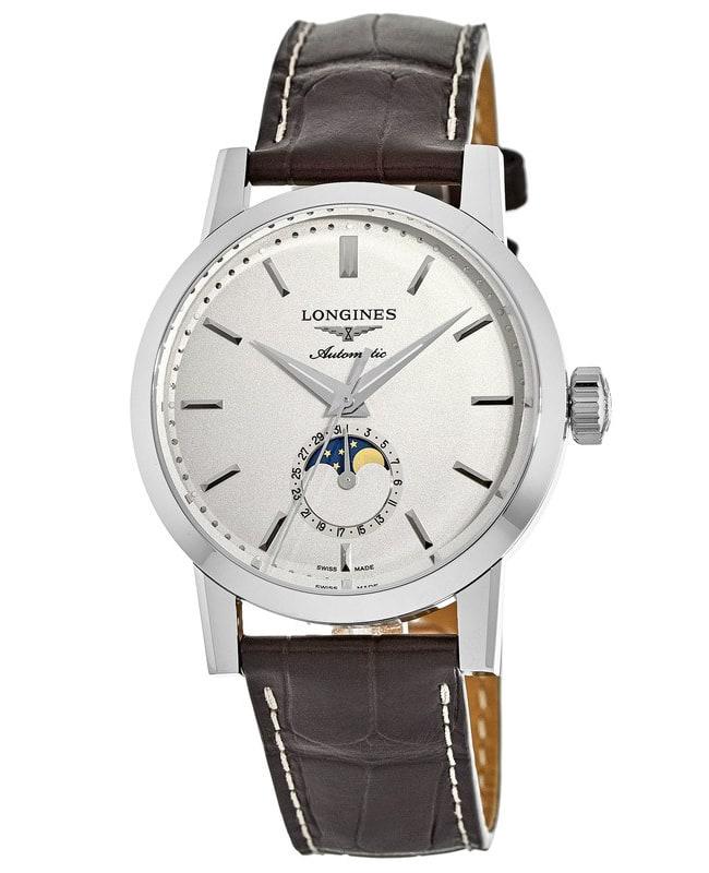 Longines Longines Heritage 1832 Automatic Beige Dial Leather Strap Men's Watch L4.826.4.92.2