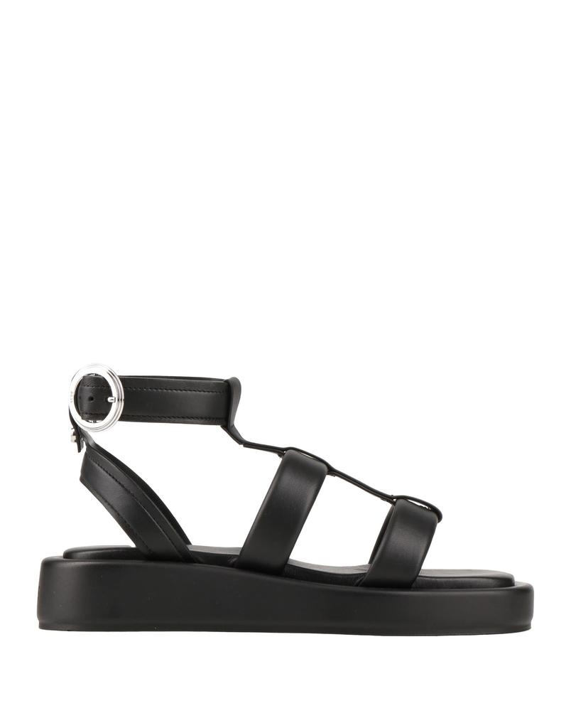 Shop ODYSSEY NAPPA LEATHER T STRAP SANDALS on Sale at