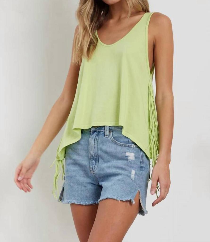 LAmade Lamade - Layla Fringe Tank Top
