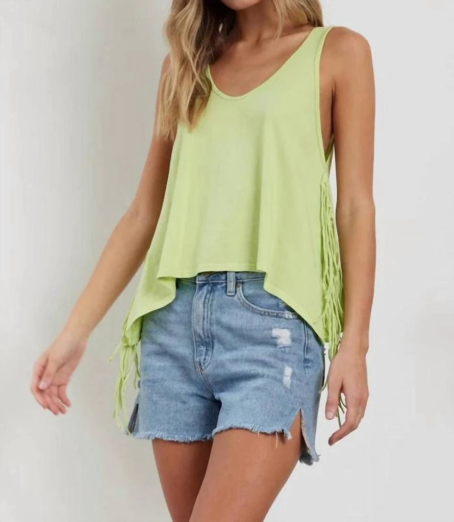 LAmade Lamade - Layla Fringe Tank Top 1