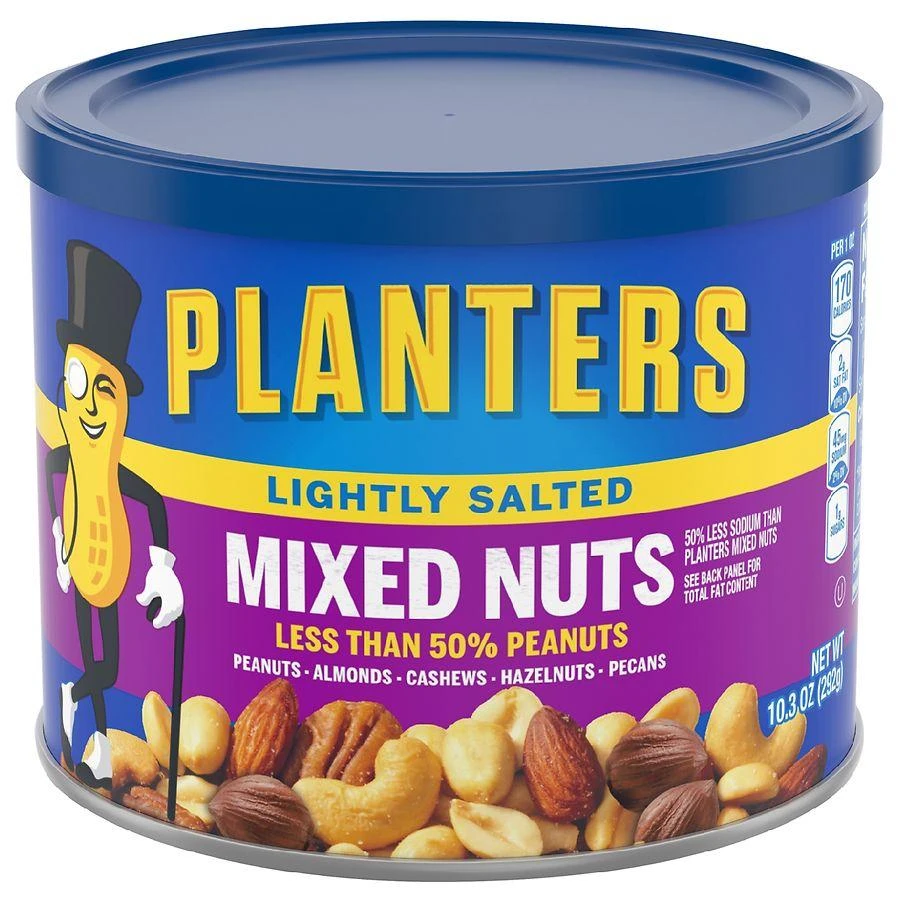 Planters Mixed Nuts Lightly Salted 1