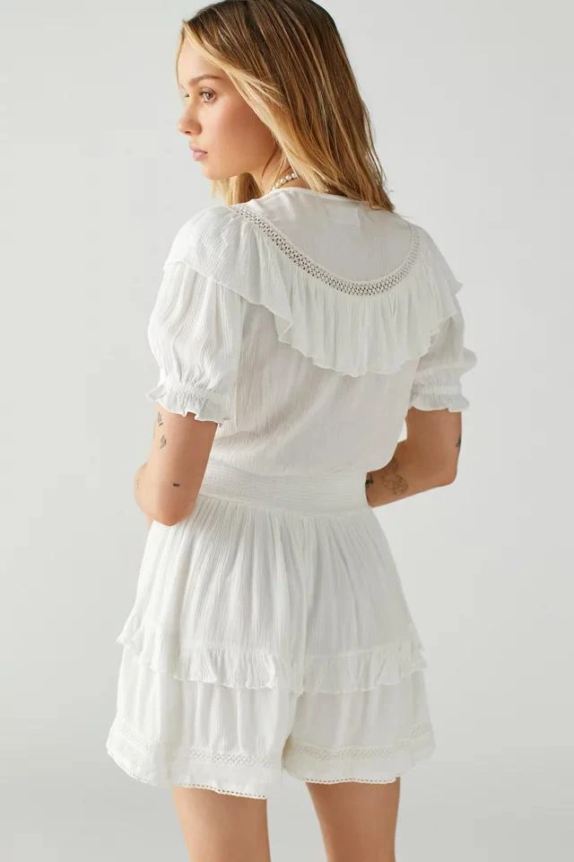Urban Outfitters UO Topanga Ruffle Romper 2