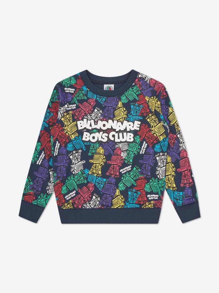 Billionaire Boys Club Billionaire Boys Club Kids Robot Sweatshirt in Multicolour