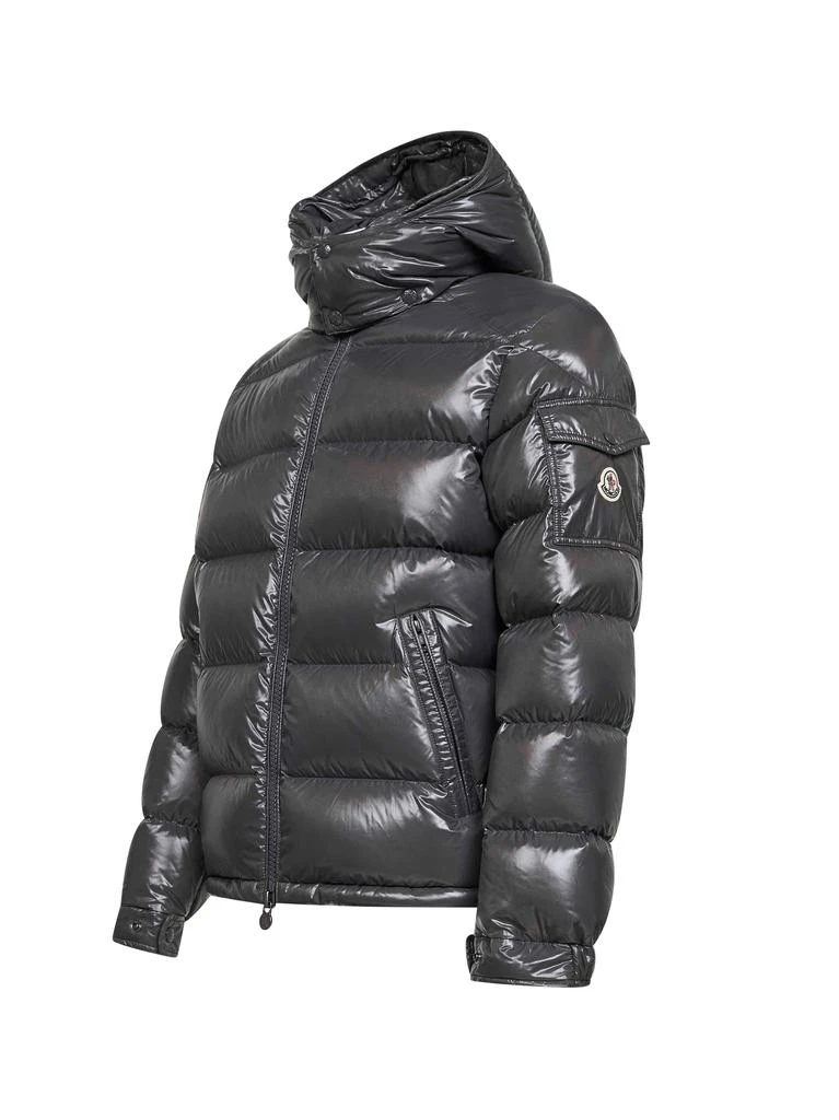 Moncler MONCLER | Grey Moncler Maya short hooded down jacket | Man | 1 3
