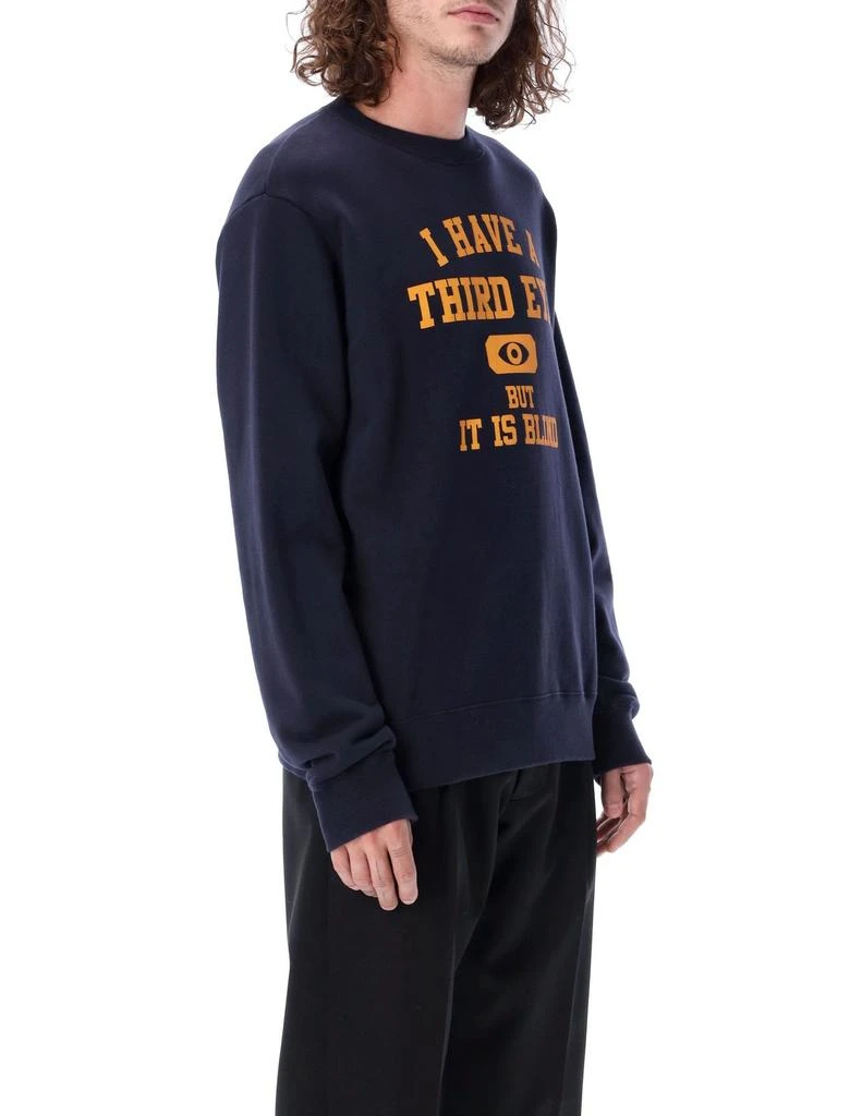UNDERCOVER Undercover Slogan Printed Crewneck Sweatshirt 3