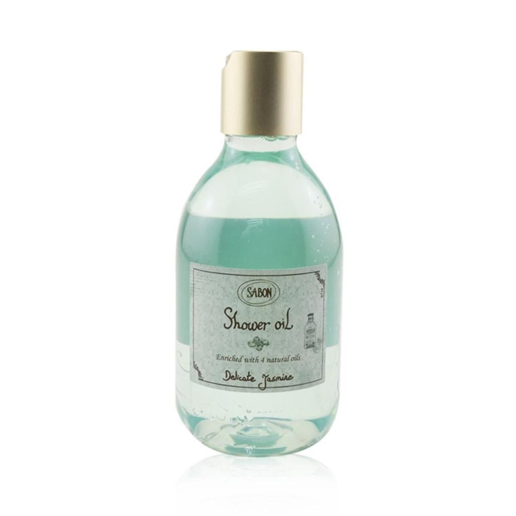 Sabon Shower Oil - Delicate Jasmine Plastic Bottle - 10.1 oz