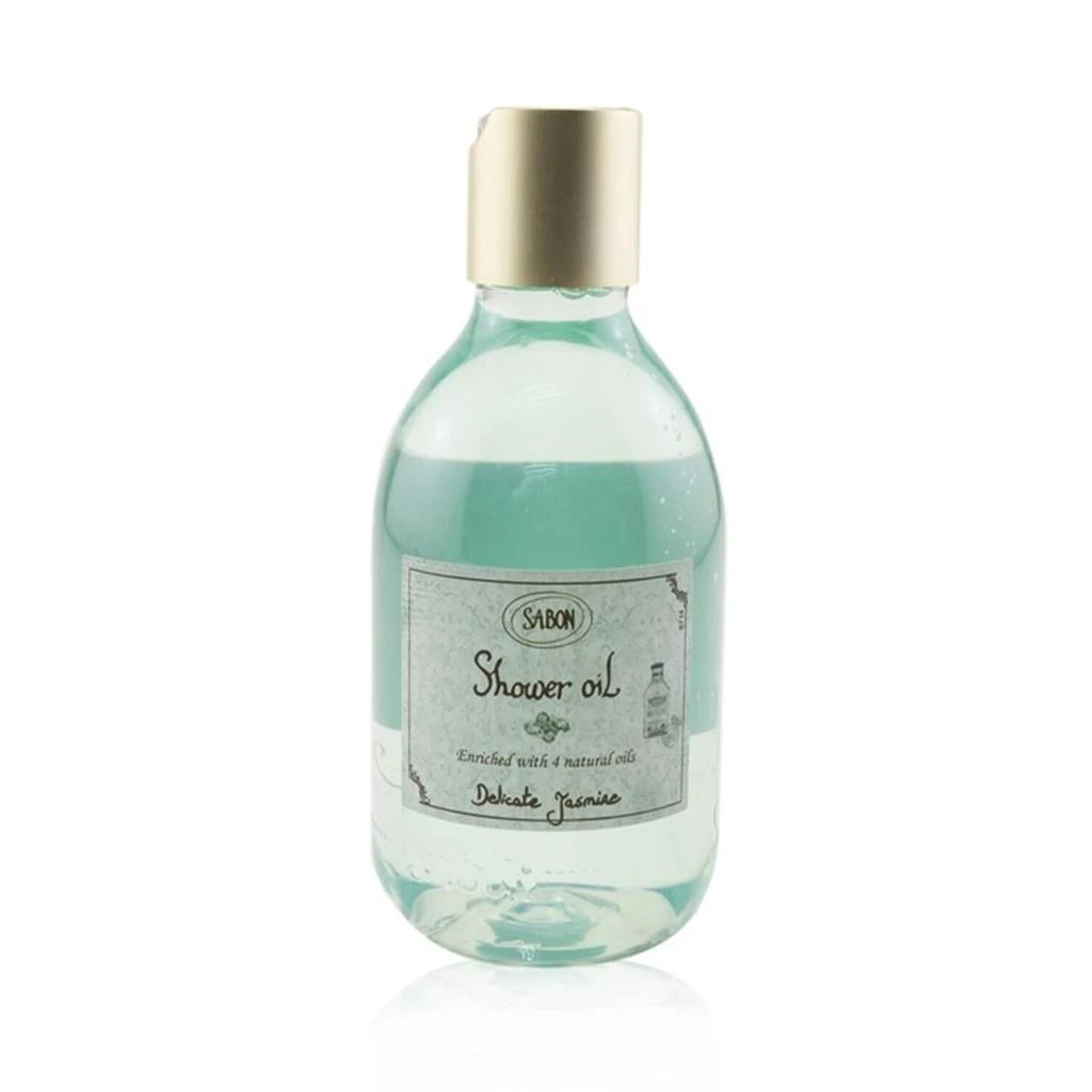 Sabon Shower Oil - Delicate Jasmine Plastic Bottle - 10.1 oz 1