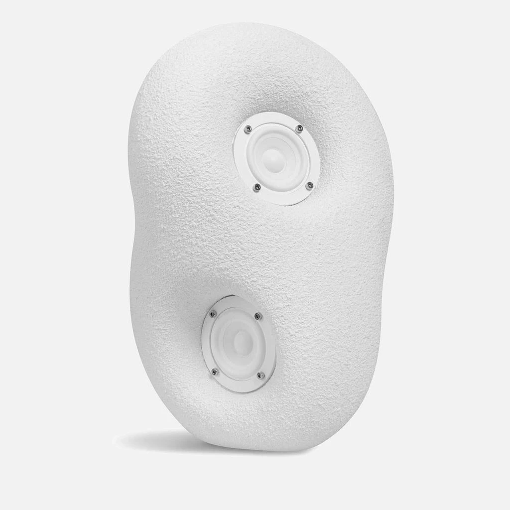 Transparent Acoustic Sculpture Speaker - White 1