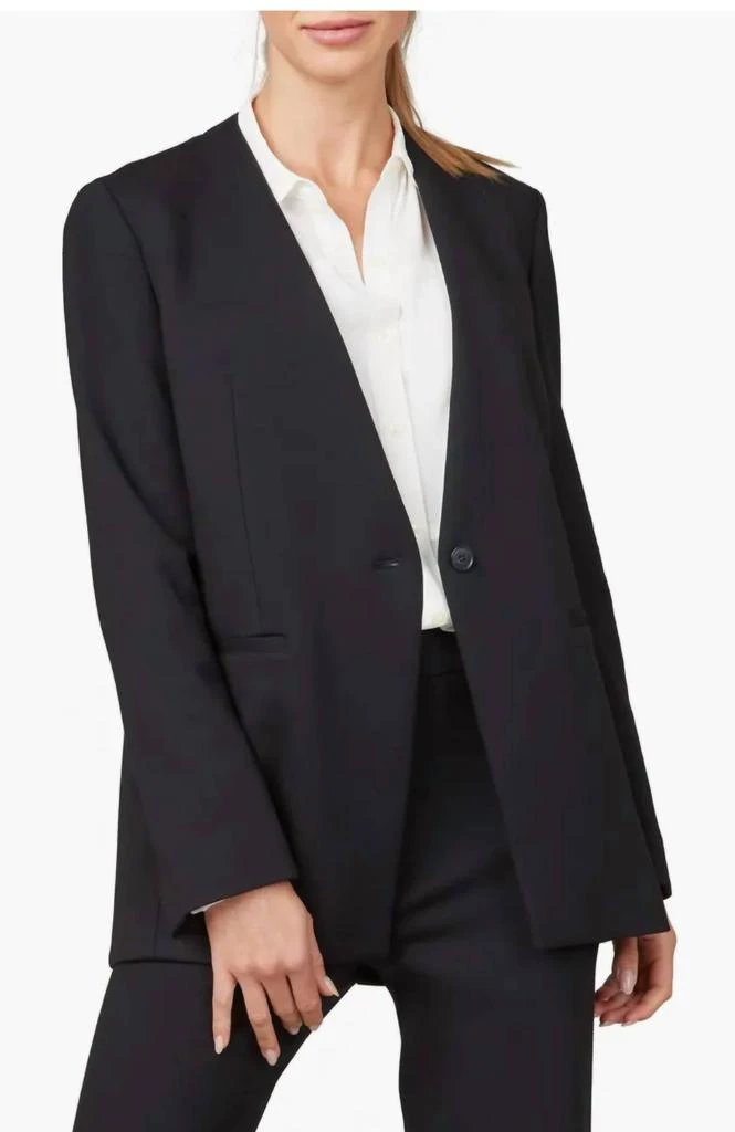 SPANX Perfect Collarless Blazer In Black 1