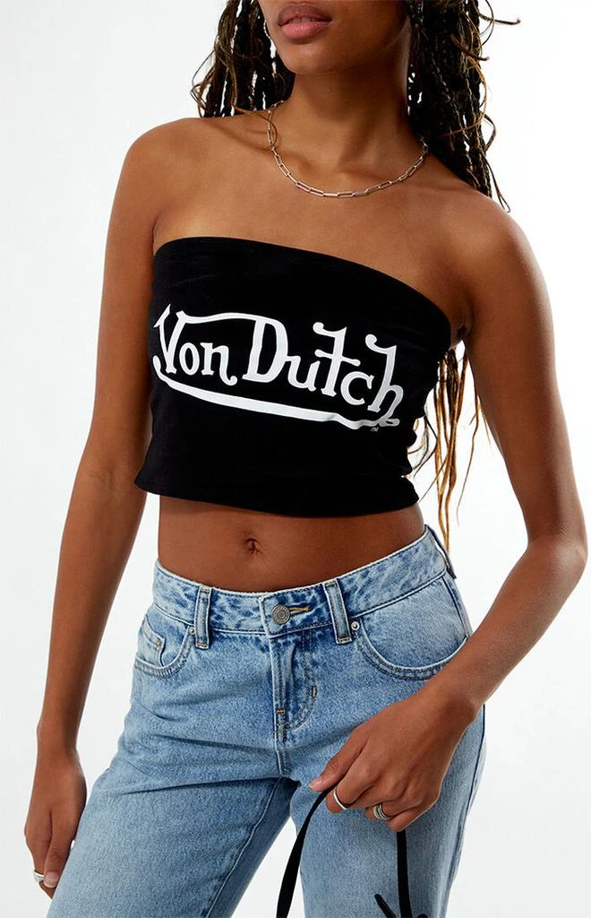Von Dutch Logo Tube Top 2
