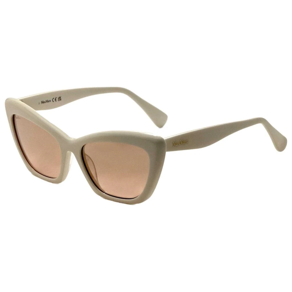 MAX MARA MM0063-21G-57 Sunglasses Size 57mm 145mm 18mm white Women NEW Maxmara MM0063 21G Logo14 | Online Sale - Amevista main image 4