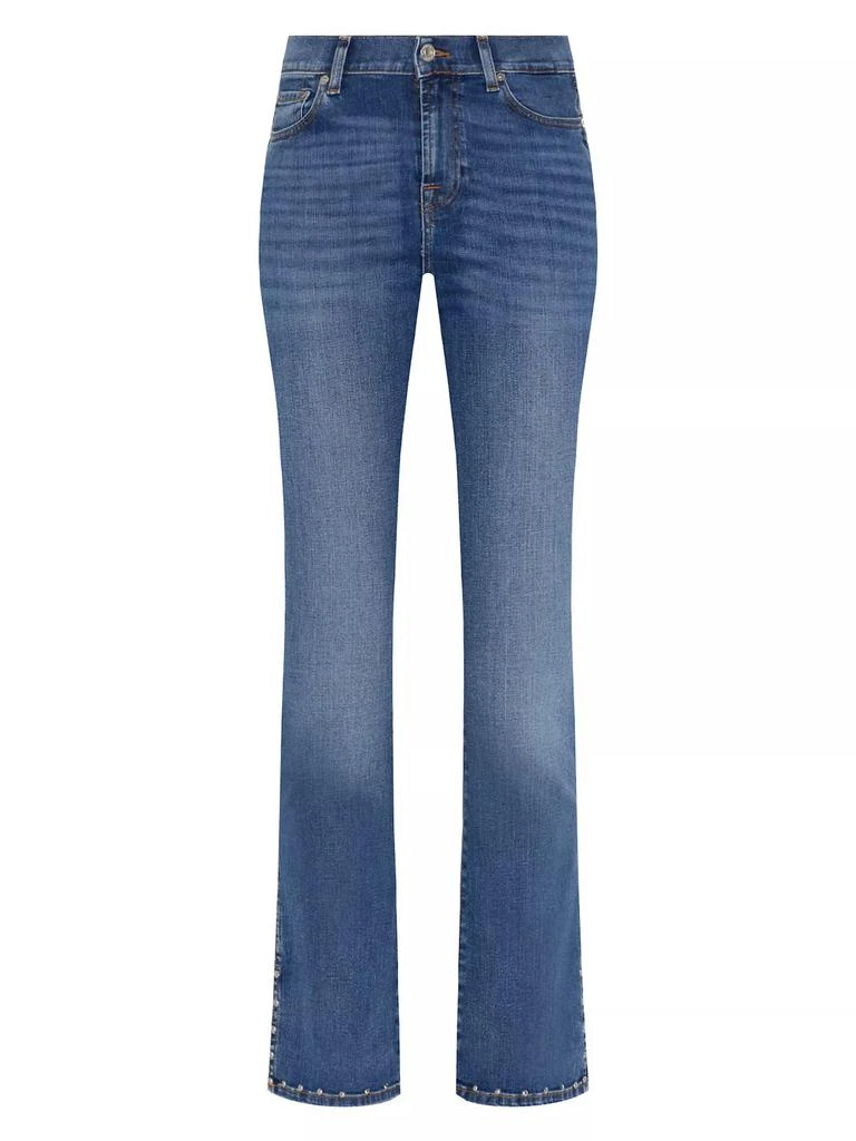 7 For All Mankind High-Rise Stretch Kick-Flare Jeans 1