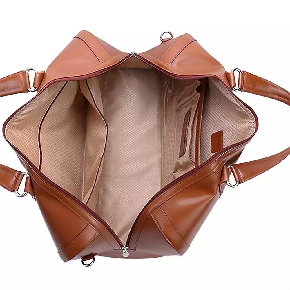 McKlein Kinzie 20" Leather Duffel Bag 5
