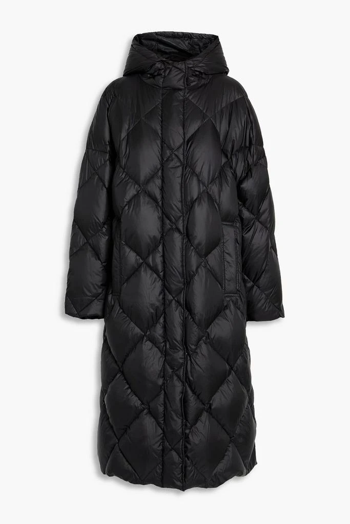 STAND STUDIO Farrah quilted shell hooded coat 1