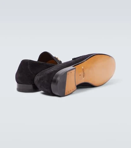 Tom Ford York Chain suede loafers 7