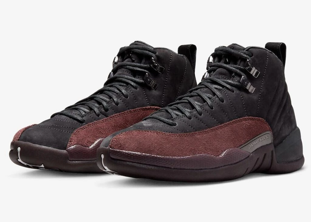 Jordan Air  12 x A Ma ManiÃre DV6989-001 Women's 7 Black Lifestyle Shoes GBNC55 1