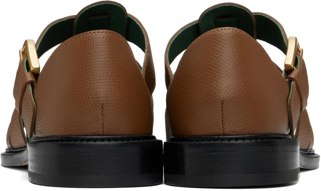 VINNY’s Brown Fisherman Sandals 2