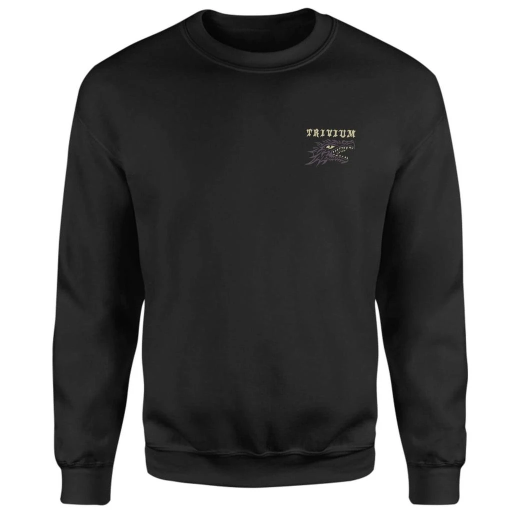 undefined Trivium Dragon Head Sweatshirt - Black 1