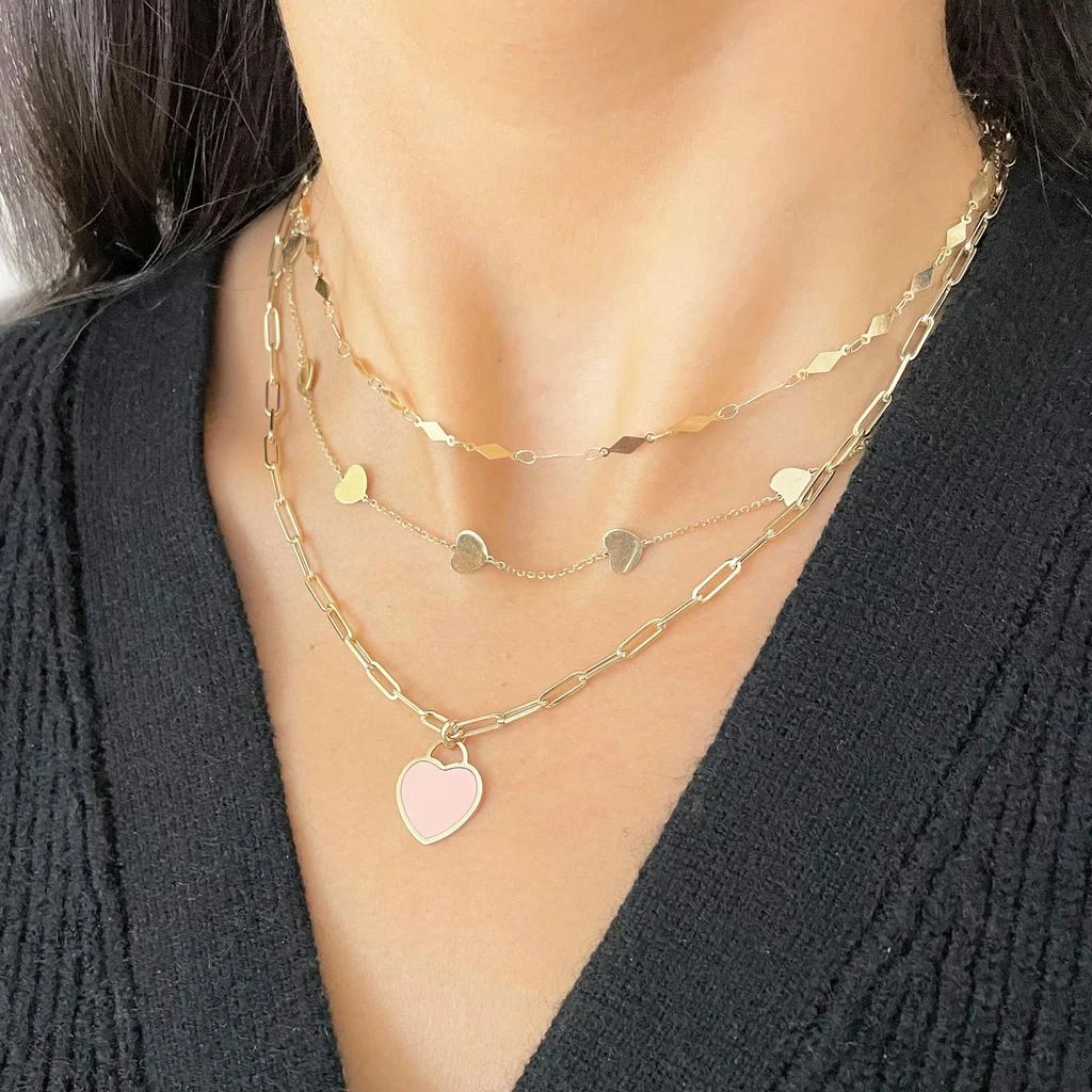 The Lovery Gold Kite Chain Necklace 16.25 inches 2