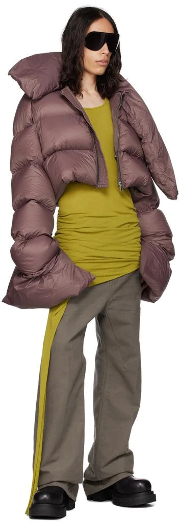 Rick Owens Purple Babel Mountain Down Jacket 5