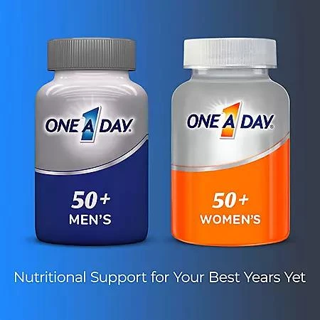 One A Day One A Day Men's 50+ Healthy Advantage Multivitamin Tablets 300 ct. 12