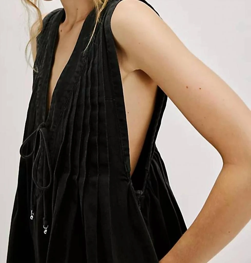 Free People Free People - Webster Pleated Romper 4