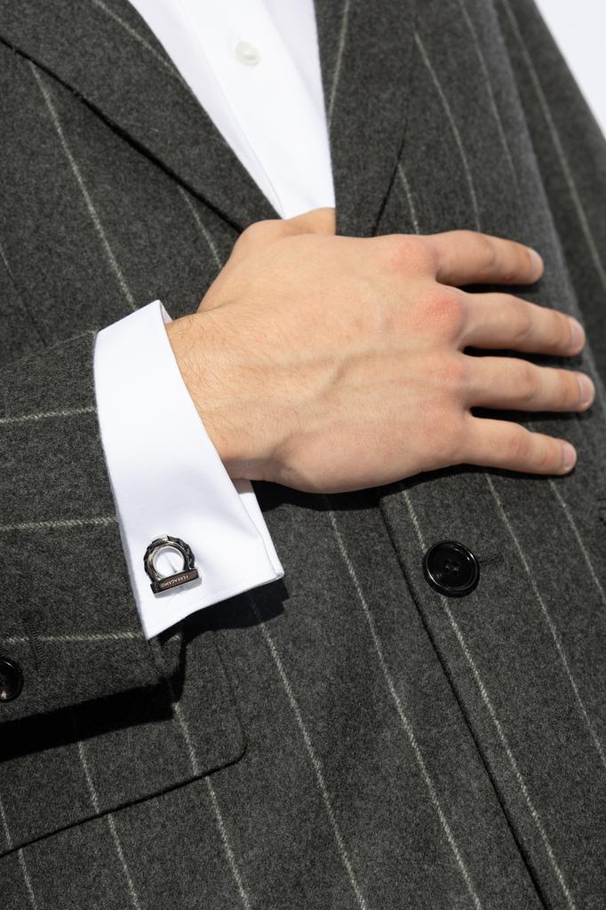 Salvatore Ferragamo ‘Gancini’ cuff links