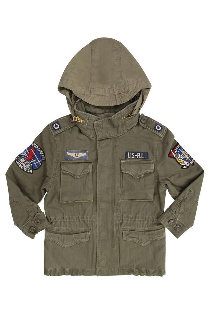 ジャケット・アウター RALPH LAUREN multi pockets military jk Polo Ralph Lauren Men's Multi Pocket Down Field Jacket Navy