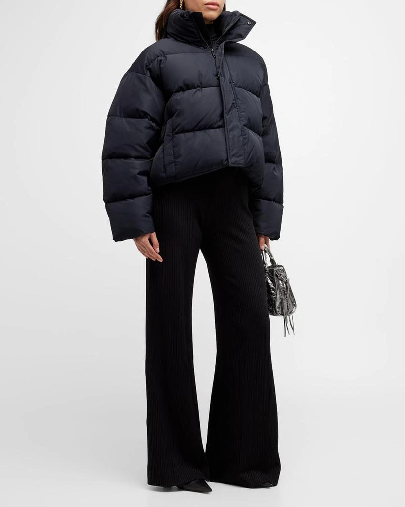 Balenciaga BB Logo Embroidered Puffer Jacket 3