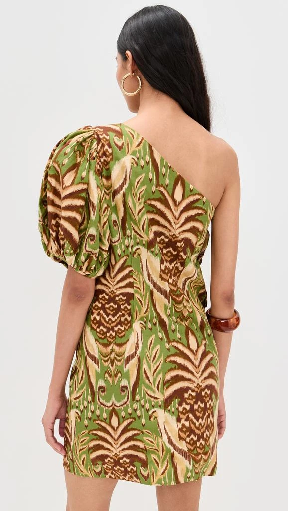 Farm Rio One Shoulder Buttoned Mini Dress 2