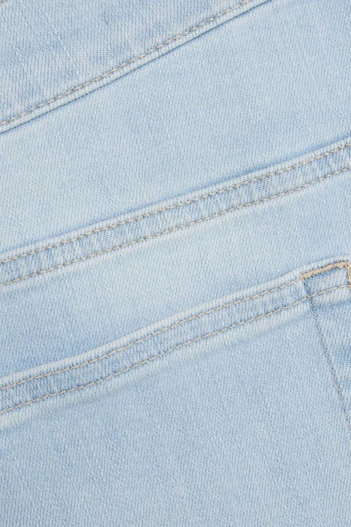 FRAME Le Slim Palazzo high-rise wide-leg jeans 4
