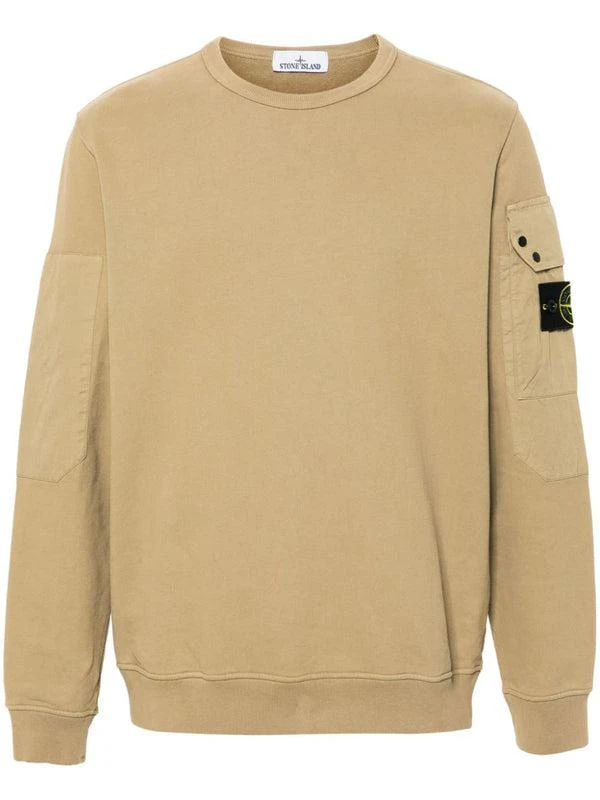 Stone Island 63920 Sweatshirt with patch pocket 1