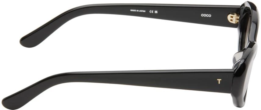 THISTLES Black 'The Coco' Sunglasses 2