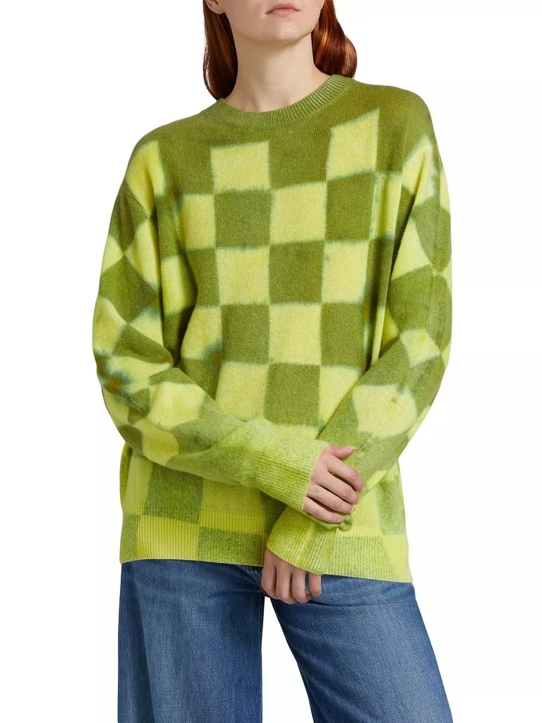 The Elder Statesman Chess Tranquility Cashmere Sweater 3