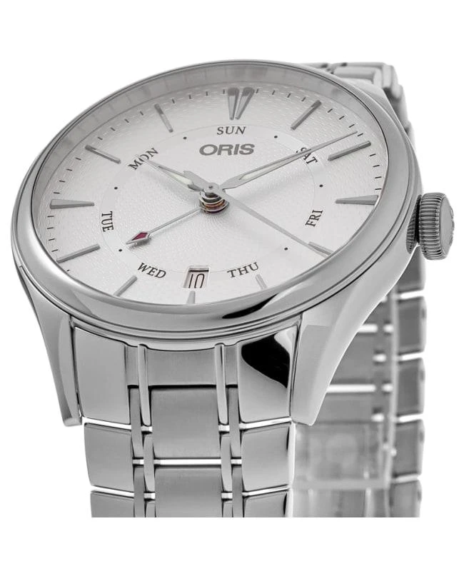 Oris Oris Artelier Pointer Day Date Automatic Silver Dial Steel Men's Watch 01 755 7742 4051-07 8 21 88 2