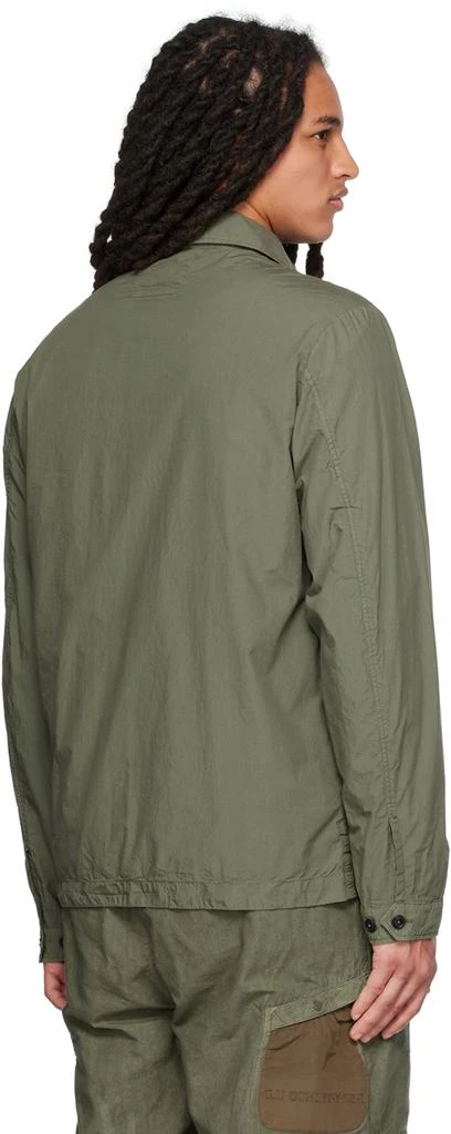 C.P. Company Khaki Auxiliary Pocket Shirt 3