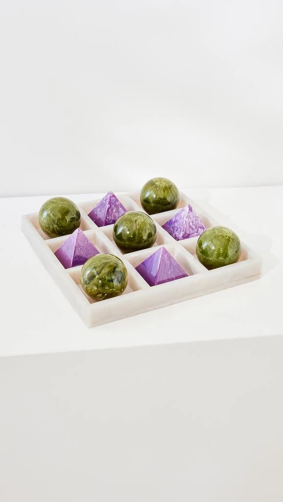 Jonathan Adler Mustique Tic Tac Toe Set - 33689 1
