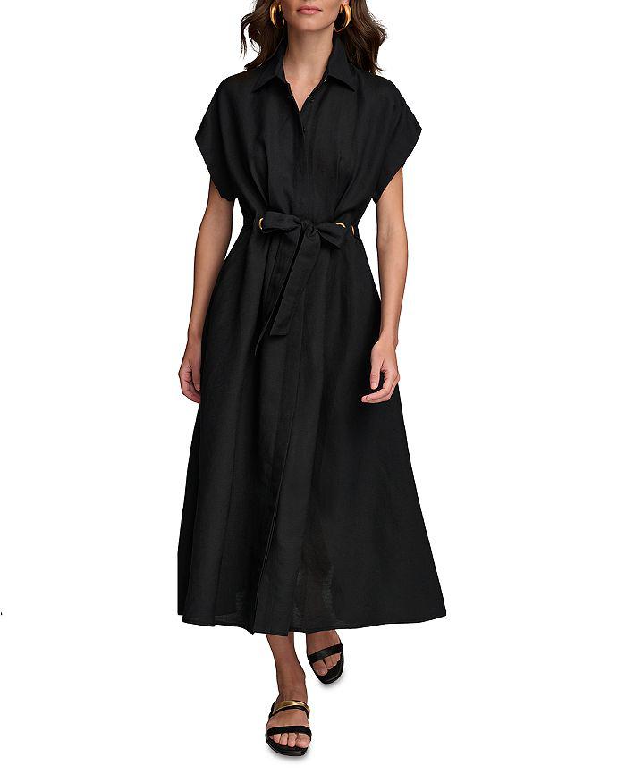 Donna Karan Belted Midi Dress