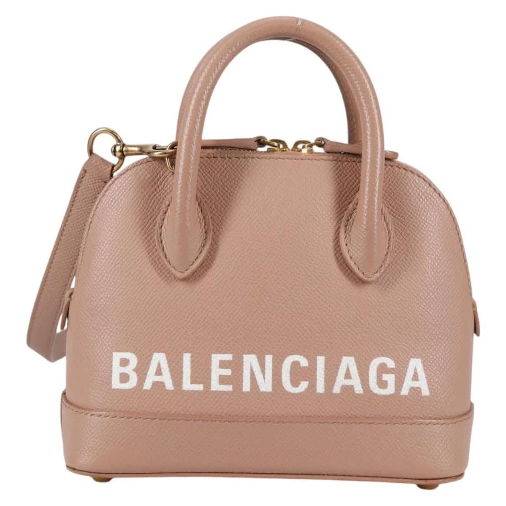 Balenciaga Logo Ville Bag Leather Leather Bag (Pre-Owned) 2