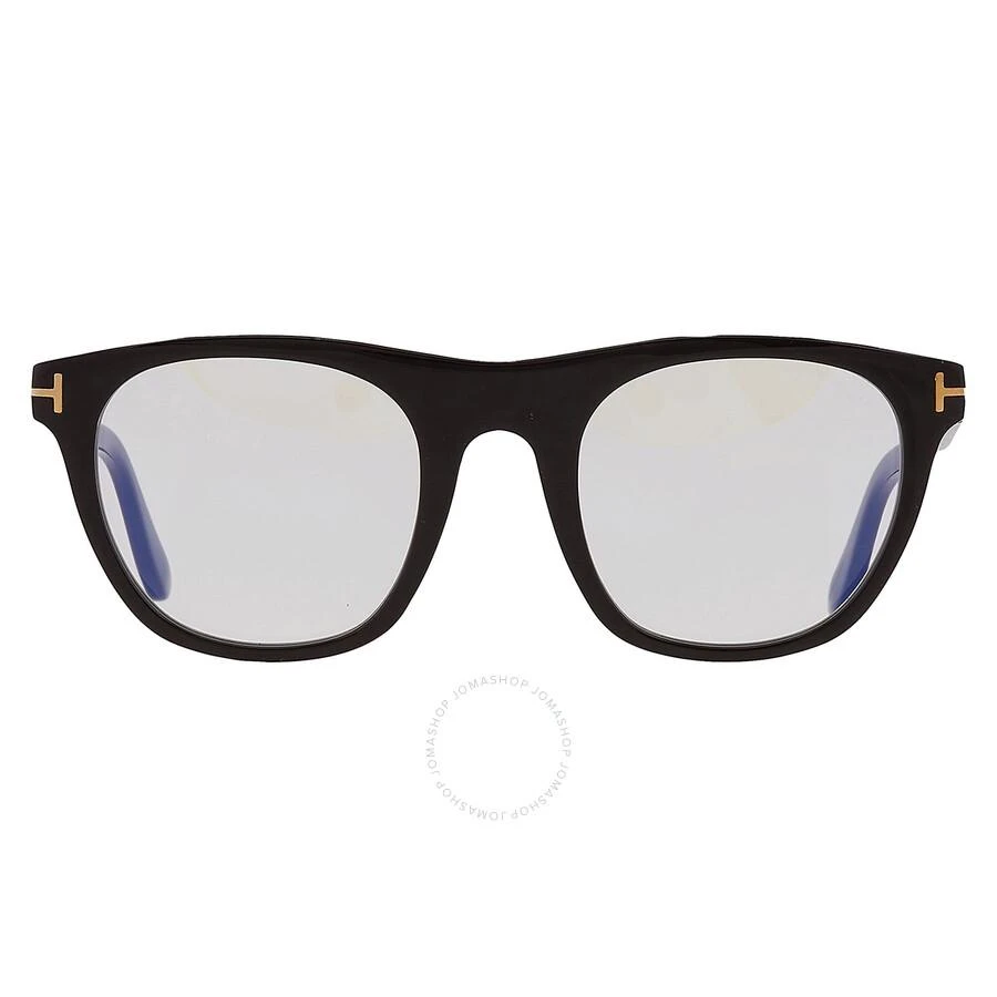 Tom Ford Blue Light Block With Grey Gradient Clip-On Oval Men's Eyeglasses FT5895-B 001 51 1