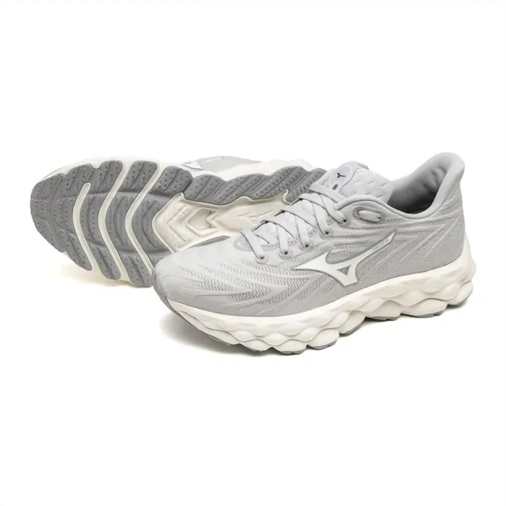 Mizuno Women
s Wave Sky 8 Running Shoe In Harbor Mist