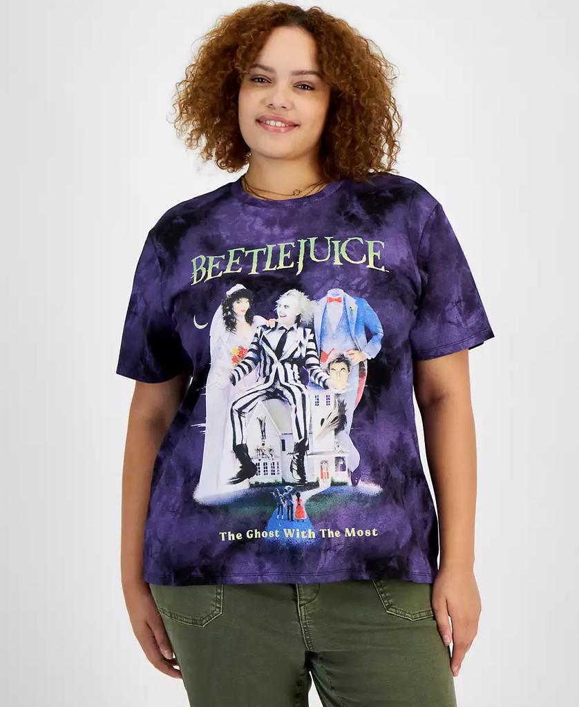 Love Tribe Trendy Plus Size Beetlejuice Short-Sleeve T-Shirt