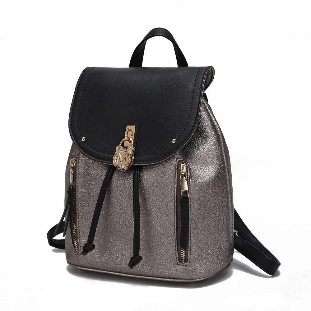 MKF Collection By Mia K. Xandria Vegan Leather Women’s Backpack 9