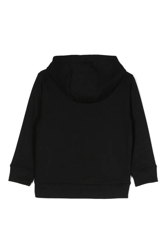 undefined Kids Multi Colour Logo Hoodie Black 2