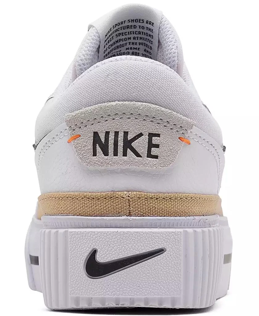 NIKE Women's Court Legacy Lift Platform Casual Sneakers from Finish Line 3