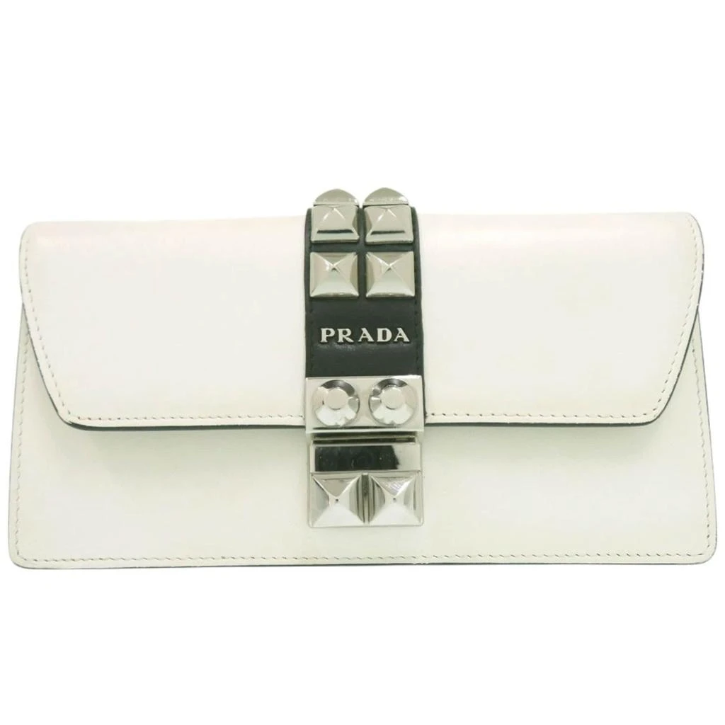 Prada Leather Chain/Shoulder Wallet (Pre-Owned) 2