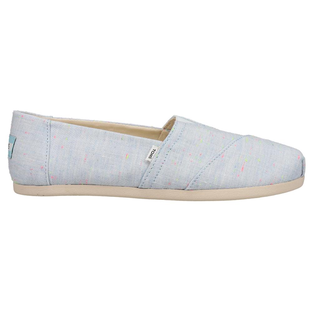 TOMS Alpargata Canvas Slip On Flats